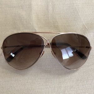 Tom Ford sunglasses.